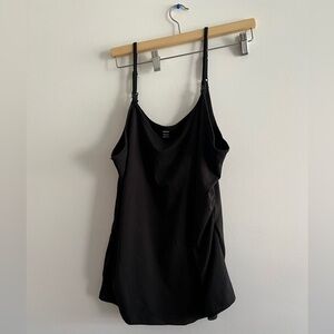 Shein black postpartum / maternity set.